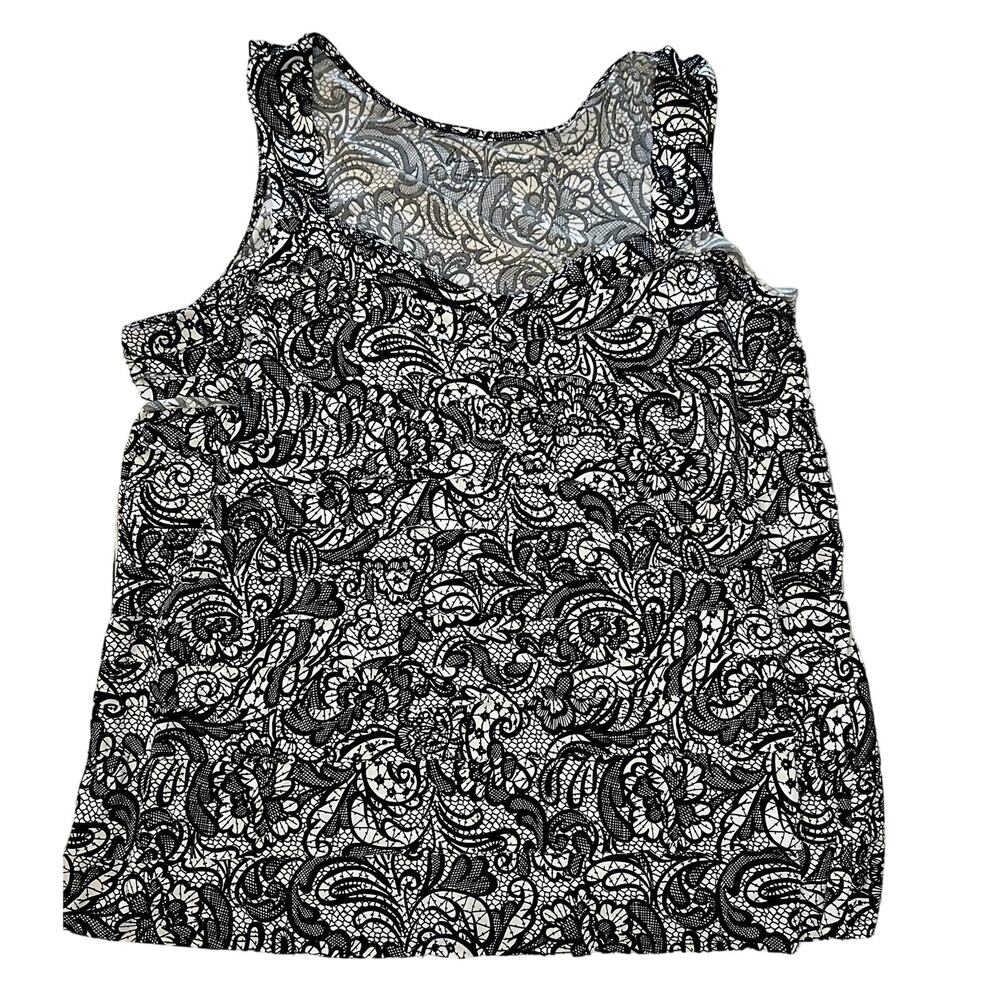 Lane Bryant sleeveless layer top EUC size 22/24